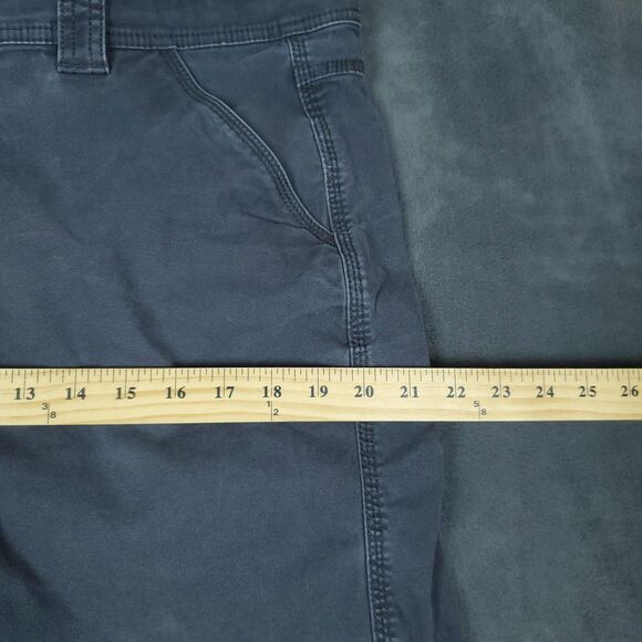 Coleman Cargo Shorts Lot of 2 Mens 36 Khaki Gray Canvas Workwear Outdoor - Picture 13 of 15